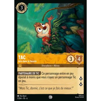 Item Tac, Friend in Need - 7/204 - AZS - The Azurite Sea - Brilliant - Premium - French