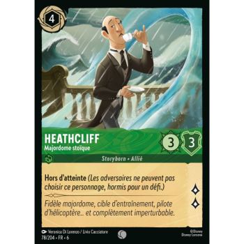 Item Heathcliff, Stoic Butler - 78/204 - AZS - The Azurite Sea - Brilliant - Premium - French