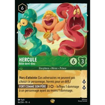 Item Hercules, Baby Demigod - 86/204 - AZS - The Azurite Sea - Brilliant - Premium - French