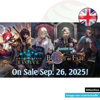 photo Box of 12 Boosters - BP11 Bullet of Fate - Shadowverse Evolve - EN