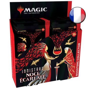 Box of 12 Boosters - Collector - Innistrad: Scarlet Wedding - Magic The Gathering - FR