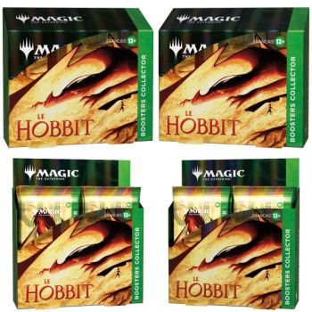 Box of 12 Boosters - Collector: The Hobbit - Magic The Gathering - FR