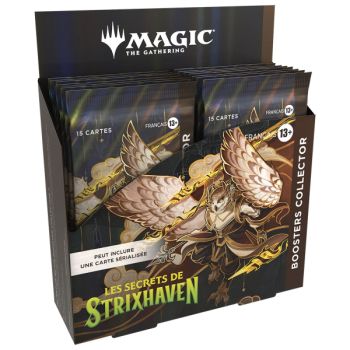 Box of 12 Boosters - Collector: The Secrets of Strixhaven - Magic The Gathering - FR