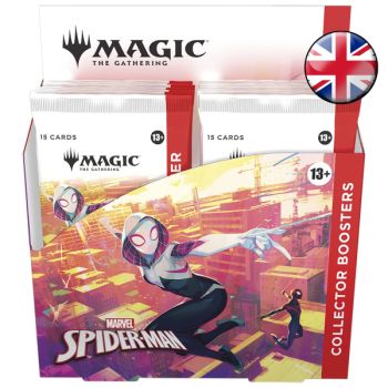 Box of 12 Boosters - Collector: Marvel: Spider-Man - Magic The Gathering - EN Spiderman