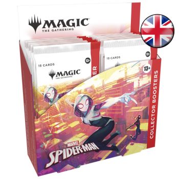Box of 12 Boosters - Collector: Marvel: Spider-Man - Magic The Gathering - EN Spiderman