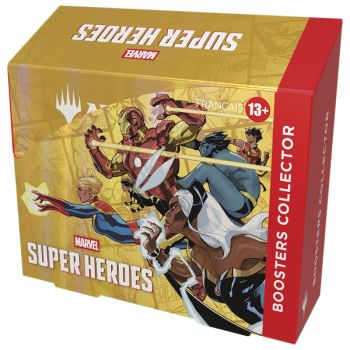 Box of 12 Boosters - Collector: Marvel Super Heroes - Magic The Gathering - FR
