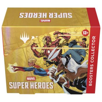 Box of 12 Boosters - Collector: Marvel Super Heroes - Magic The Gathering - FR