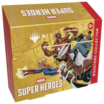 Box of 12 Boosters - Collector: Marvel Super Heroes - Magic The Gathering - FR