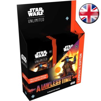 photo Box of 12 Carbonite Boosters - Star Wars Unlimited: Lawless - Set 7 - EN