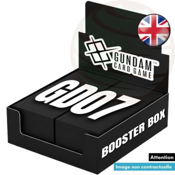 Box of 24 Boosters - Blazing Fist - Gundam CG - GD07 - EN