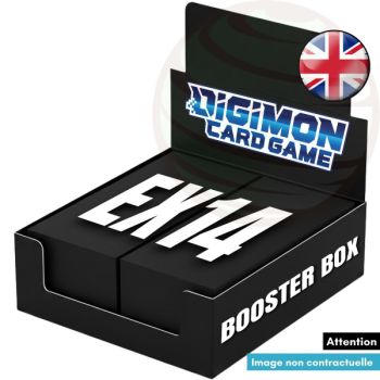 Box of 24 Boosters - EX14: Malevolent VII EX-14 - Digimon Card Game - EN