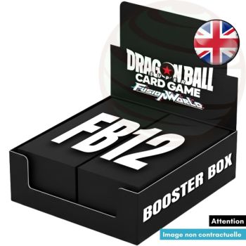 Box of 24 Boosters - FB12 - Dragon Ball Super CG Fusion World - EN