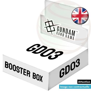 Item Box of 24 Boosters - Steel Requiem [GD-03] - Gundam CG - GD03 - EN