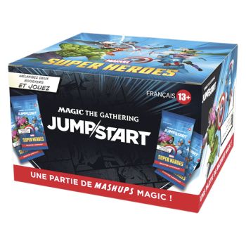Box of 24 Jumpstart Boosters - Marvel Super Heroes - Magic The Gathering - FR