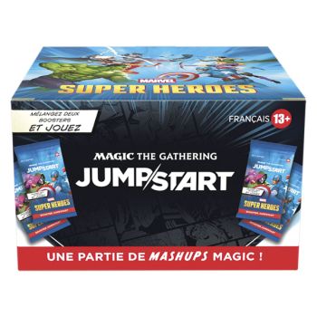 Box of 24 Jumpstart Boosters - Marvel Super Heroes - Magic The Gathering - FR
