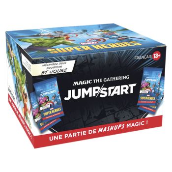 Box of 24 Jumpstart Boosters - Marvel Super Heroes - Magic The Gathering - FR