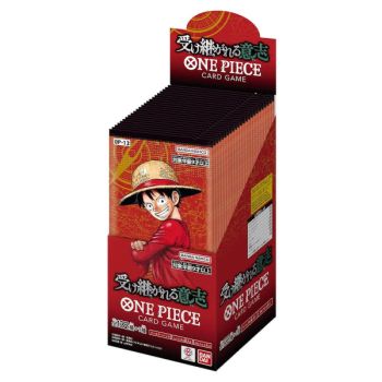 Box of 24 Boosters - OP13: Carrying On His Will - One Piece CG - Japanese