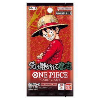 Box of 24 Boosters - OP13: Carrying On His Will - One Piece CG - Japanese