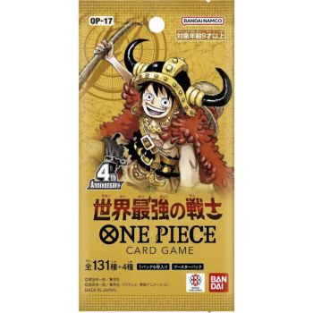 Box of 24 Boosters - OP17: The World's Strongest Warriors - One Piece CG - Japanese