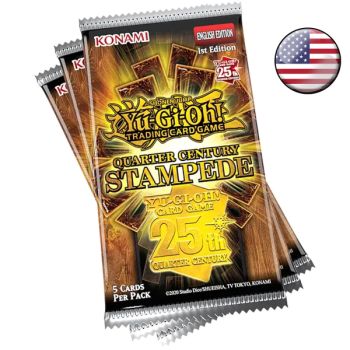 Box of 24 Boosters - Quarter Century Stampede - Yu-Gi-Oh! - RA04 - US
