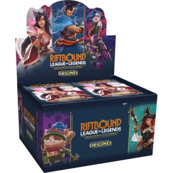 Box of 24 Boosters - Set 1 Origins - Riftbound League of Legends TCG - French