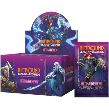 Box of 24 Boosters - Set 3 Unleashed - Riftbound League of Legends TCG - French