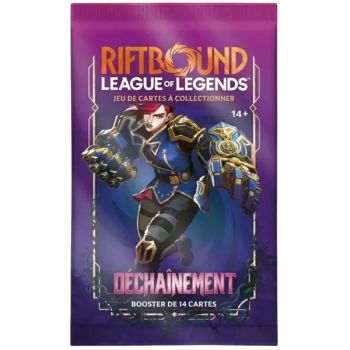 Box of 24 Boosters - Set 3 Unleashed - Riftbound League of Legends TCG - French