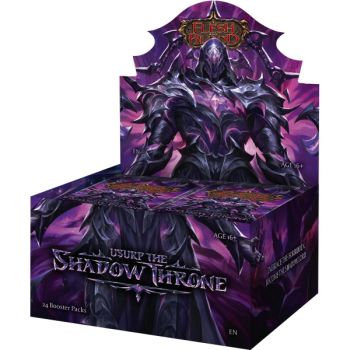 Box of 24 Boosters - Usurp the Shadow Throne - Flesh & Blood - FAB - EN