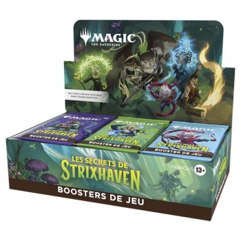 photo Box of 30 Game Boosters - Secrets of Strixhaven - Magic The Gathering - FR