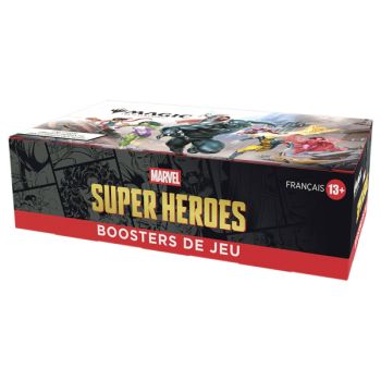 Box of 30 Game Boosters - Marvel Super Heroes - Magic The Gathering - FR