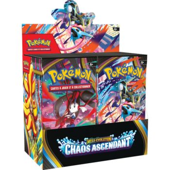 Box of 36 Boosters - Mega Evolution: Chaos Rising [ME04][CRI] - Pokémon - FR