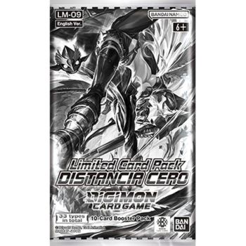 Box of 6 Boosters - Distancia Cero [LM09] - Digimon Card Game - EN