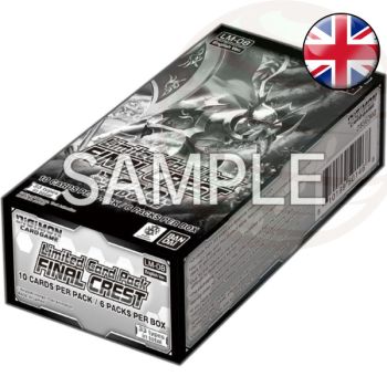 Box of 6 Boosters - Final Crest [LM08] - Digimon Card Game - EN