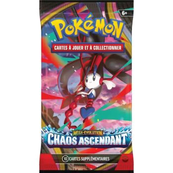 Bundle 6 Boosters - Mega-Evolution: Chaos Ascendant [ME04][CRI] - Pokémon - FR