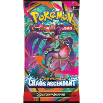 Bundle 6 Boosters - Mega-Evolution: Chaos Ascendant [ME04][CRI] - Pokémon - FR