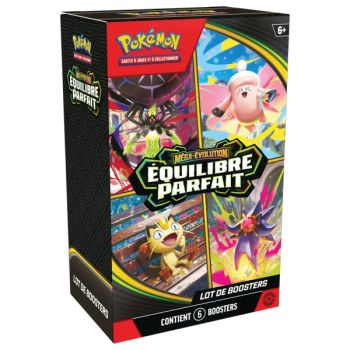 6-Booster Bundle - Mega Evolution: Perfect Balance [ME03][POR] - Pokémon - FR