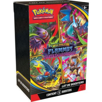 6 Booster Bundle - Mega Evolution: Phantasmagorical Flames [ME02][PFL] - Pokémon - FR