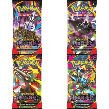 Bundle 6 Boosters - Mega-Evolution: Dark Night [ME05][PBL] - Pokémon - FR