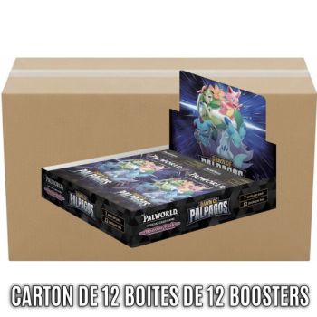 Box of 12 Boxes of 12 Boosters - Dawn of Palpagos [BP01] - Palworld TCG - EN