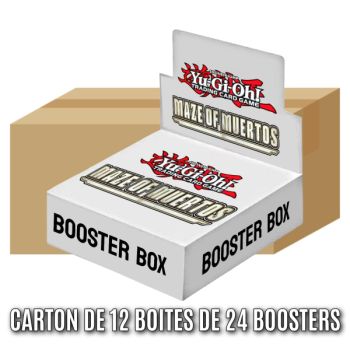 photo Carton of 12 boxes of 24 booster packs - Labyrinth of the Dead - Yu-Gi-Oh! - MZMU - FR