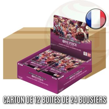 Item Box of 12 Boxes of 24 Boosters - OP11: Lightning-Fast Fists - One Piece CG - OP-11 - FR
