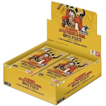 Carton of 12 boxes of 24 boosters - OP17: The World's Strongest Warriors - One Piece CG - OP-17 - FR