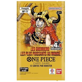 Carton of 12 boxes of 24 boosters - OP17: The World's Strongest Warriors - One Piece CG - OP-17 - FR