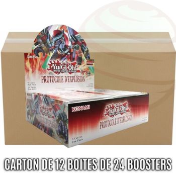 Item Box of 12 Boxes of 24 Boosters - Explosion Protocol - Yu-Gi-Oh! - BPRO - FR