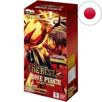 Box of 20 Boxes of 10 Boosters - The Best: PRB02 - One Piece CG - Japanese