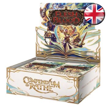 Box of 4 Boxes of 24 Boosters - Compendium of Rathe - Flesh & Blood - FAB - EN
