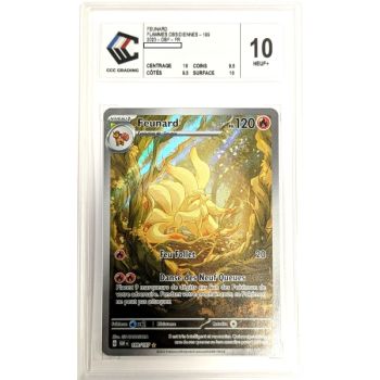 [CCC 10 - Nine+] - Graded Card - Ninetales 199/197 - Scarlet & Purple: Obsidian Flames - 2023 - Pokémon - French