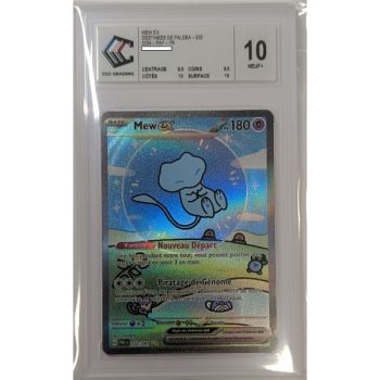 [CCC 10 - Nine+] - Graded Card - Mew-ex 232/091 - Scarlet & Purple: Destined for Paldea - 2024 - Pokémon - French