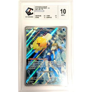 [CCC 10 - Nine+] - Graded Card - Misty's Psyduck 193/182 - Scarlet & Purple: Destined Rivalries - 2025 - Pokémon - French