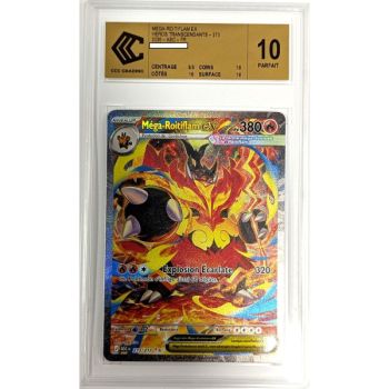[CCC 10 - Perfect] - Graded Card - Mega-Erloin 273/217 - Mega Evolution: Transcendent Heroes - 2025 - Pokémon - French
